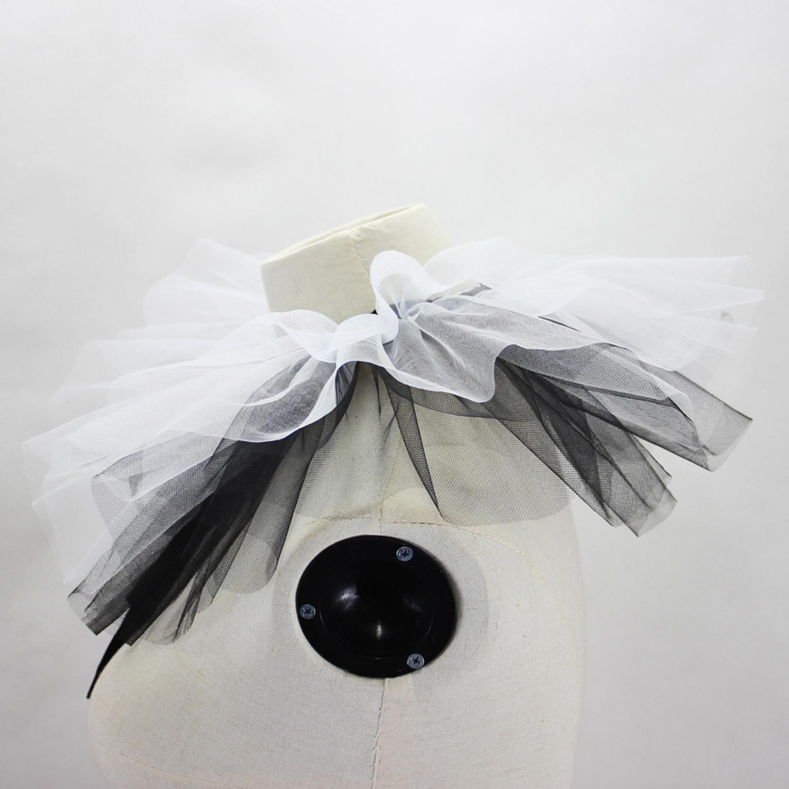 Necklaces - Gola Falsa com Babados, Colar de