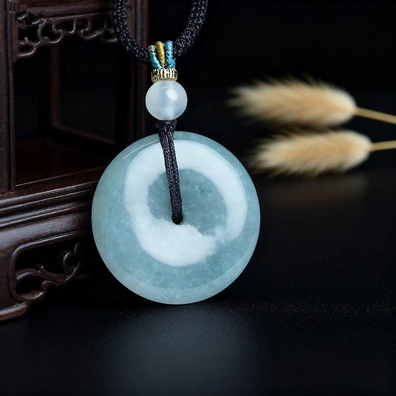 Necklaces - Novo Colar Pingente de Jade Natural