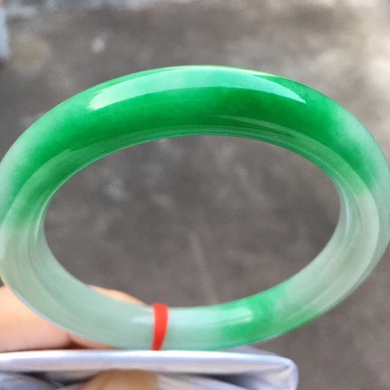 Bracelets - Pulseira de jade natural de Myanmar,
