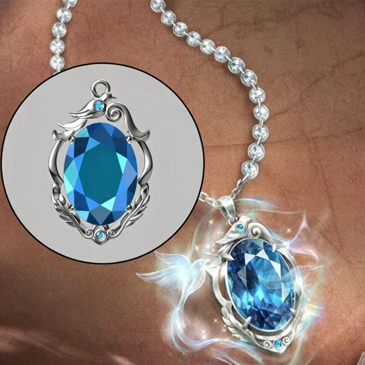 Anime Pendant Necklace - Colar de Moda Anime Identity Ⅴ,