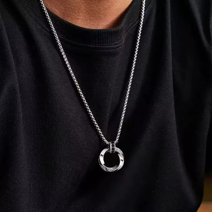 Novo colar de prata 925, corre - 925 Sterling Silver Chain Necklace Men avaliação e preço