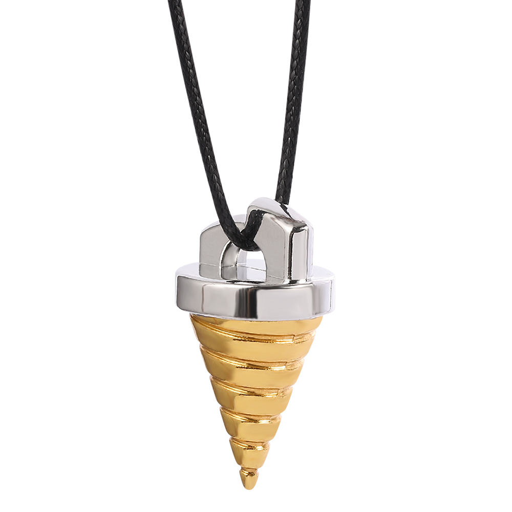 Colar com pingente espiral côn - Anime Pendant Necklace avaliação e preço