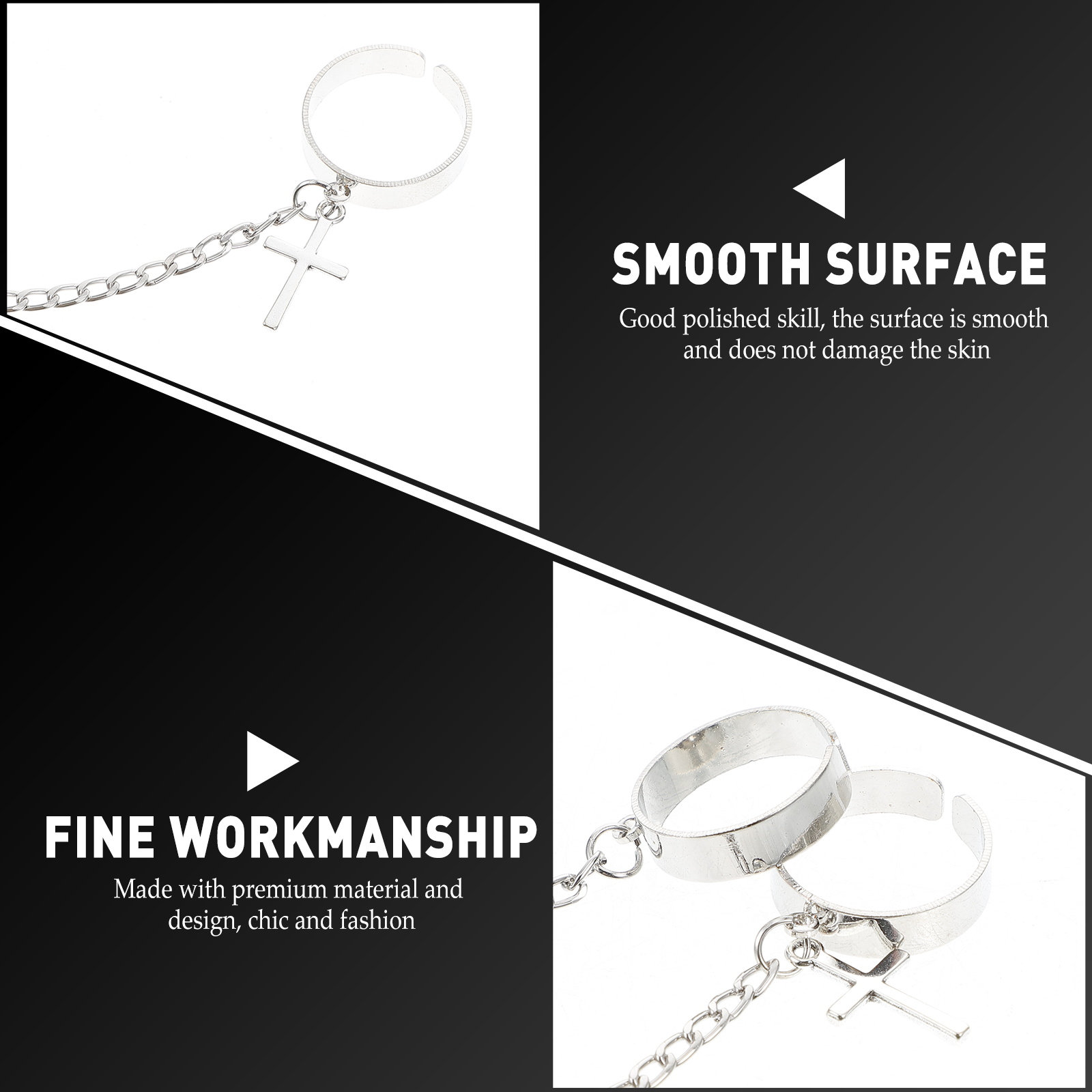 Conjunto de Anéis de Dedo com  - Vintage Punk Knuckle Rings Set avaliação e preço