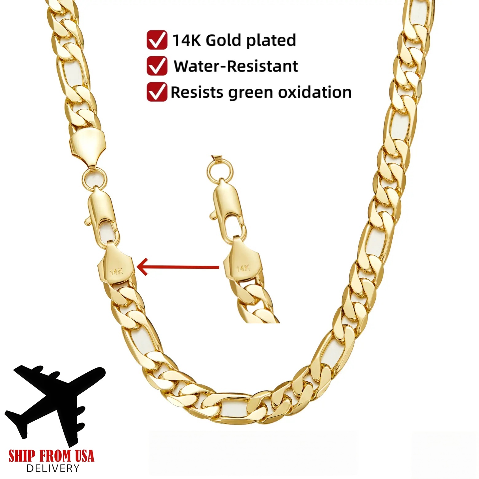 Colar Elo Cubano NK 3:1 Banhad - Cuban Link Chain 12Mm avaliação e preço