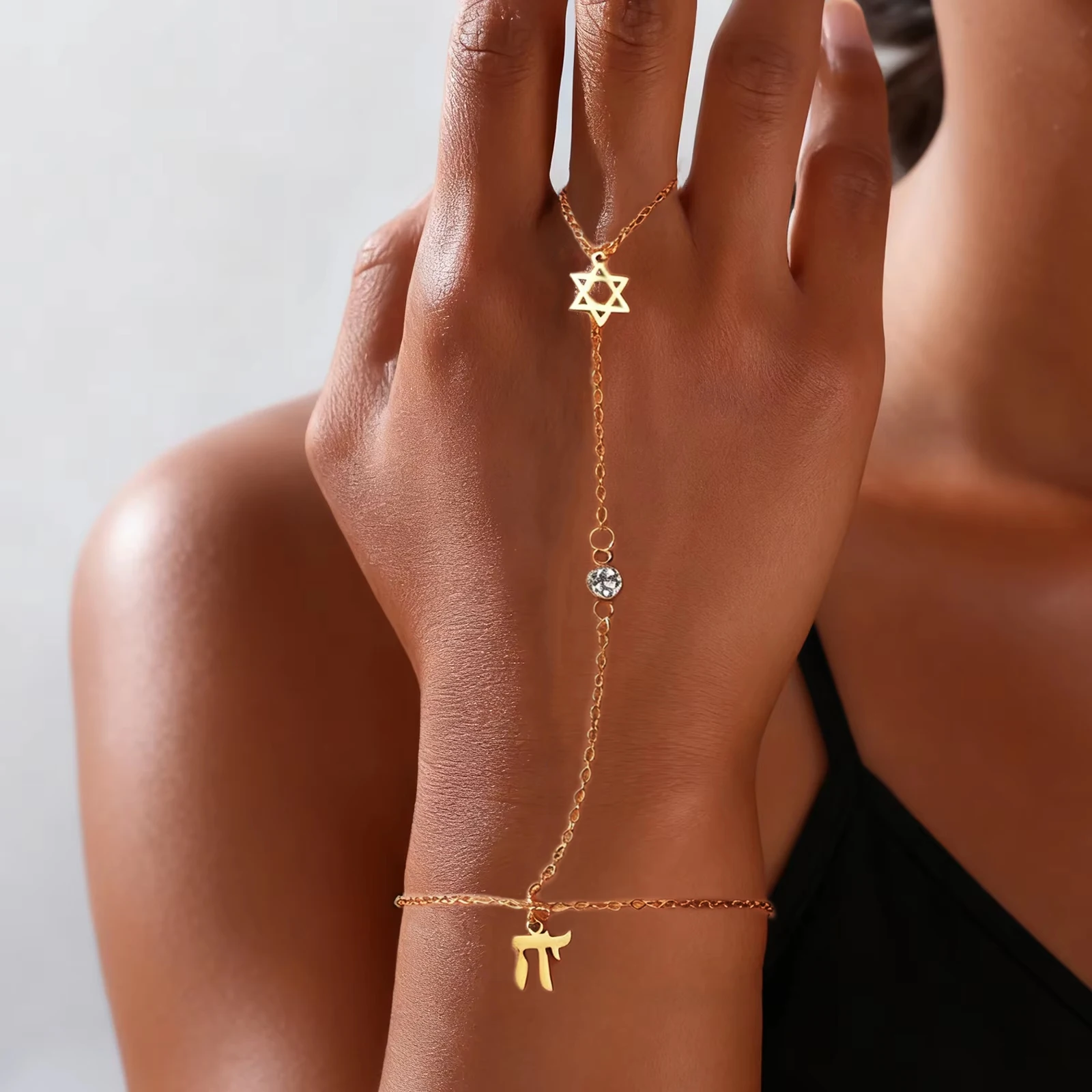 Pulseira de Dedo Ajustável de  - Bracelets avaliação e preço