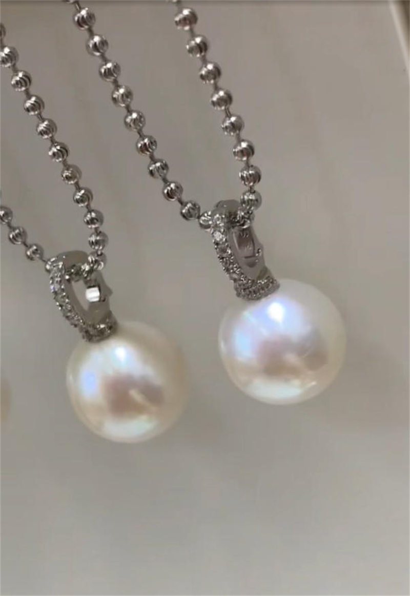 Clássico elegante natural bran - Pearl Choker Necklace Vintage avaliação e preço
