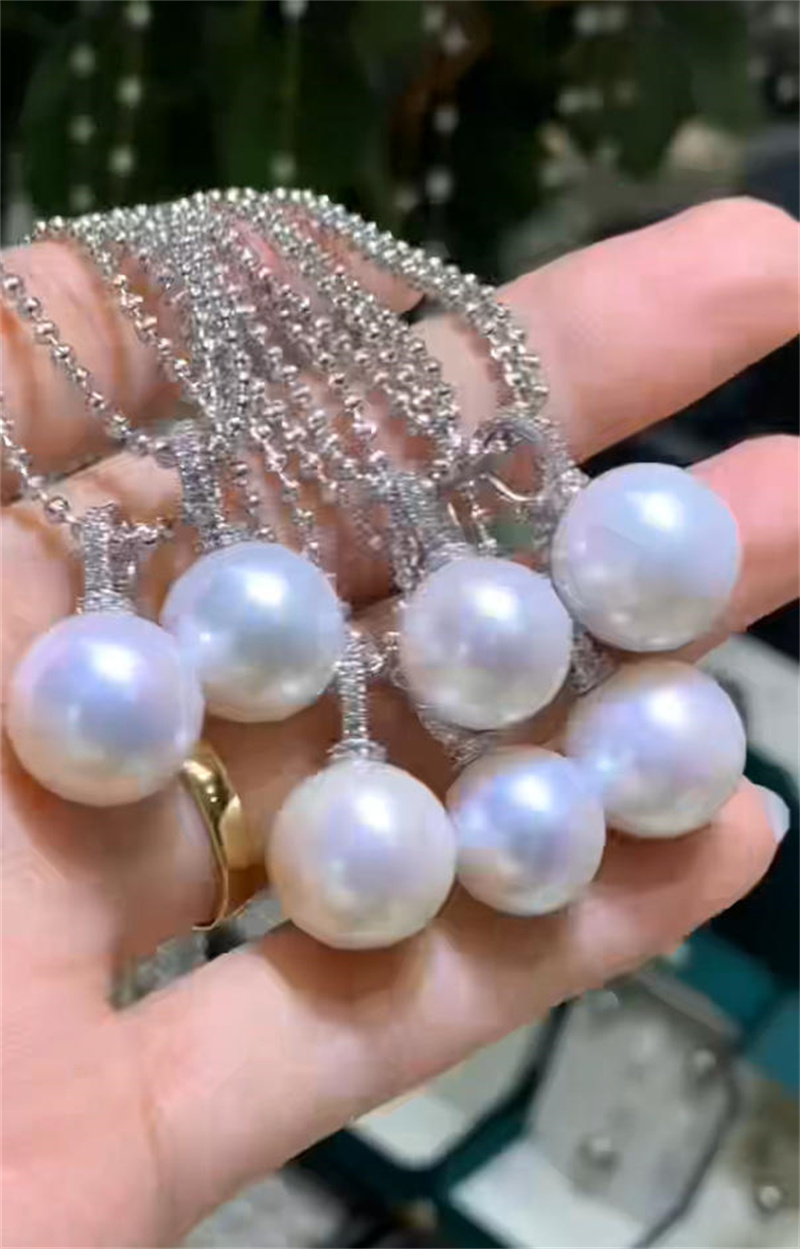 Clássico elegante natural bran - Pearl Choker Necklace Vintage avaliação e preço