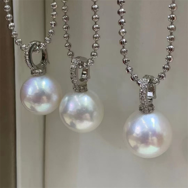 Clássico elegante natural bran - Pearl Choker Necklace Vintage avaliação e preço