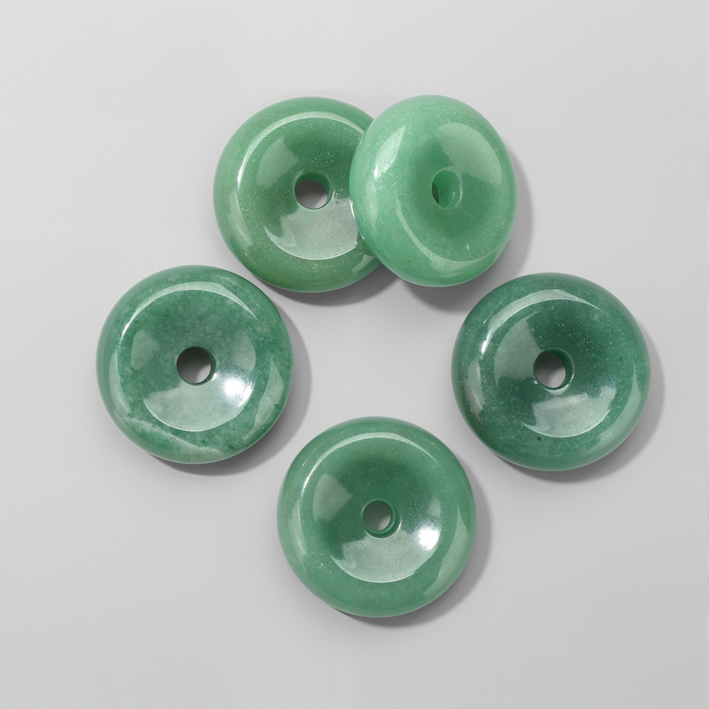1 unidade de Pingente Circular - Crystal Pendant Necklace Natural Stone avaliação e preço