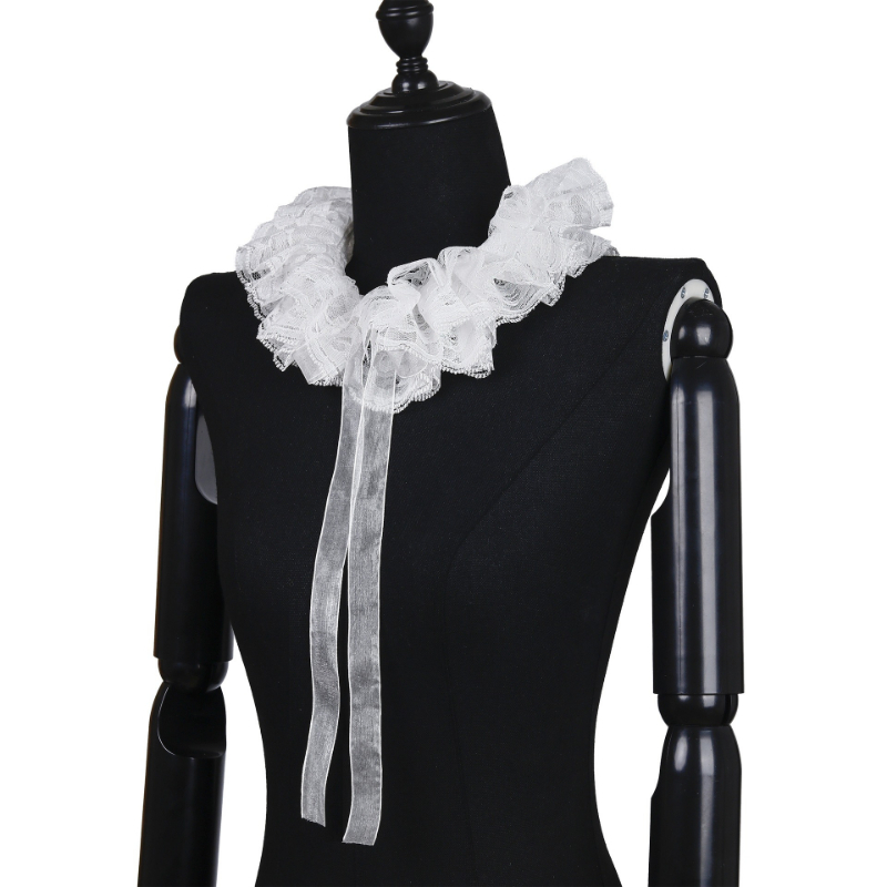 Conjunto de gola e punhos de r - Necklaces avaliação e preço