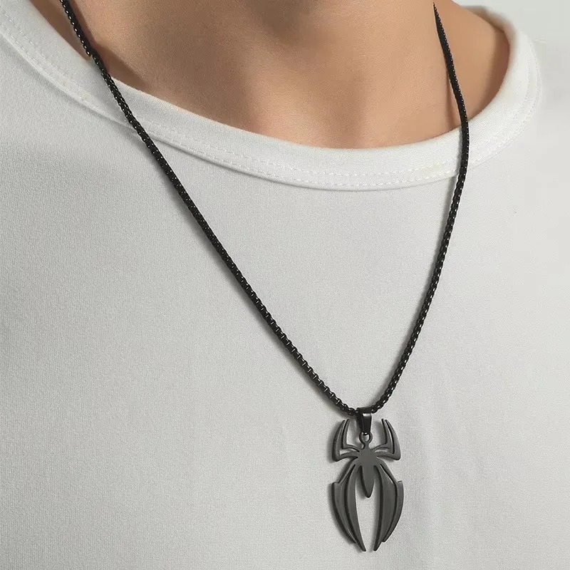 Colar Gótico em Forma de Aranh - Anime Pendant Necklace avaliação e preço