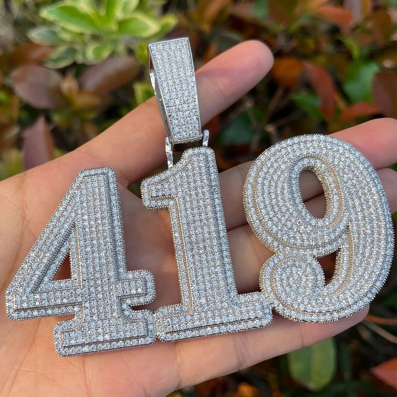 Pingente personalizado com let - Cuban Link Chain 12Mm avaliação e preço